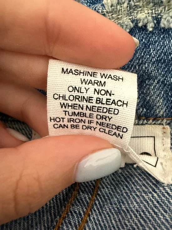 For the Republic denim jacket undone hem - Picture 9 of 9